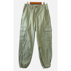 Levi's Mens Cargo Jogger Pants Cotton Blend Six-Pocket Jogger Pants 27x24 Sage